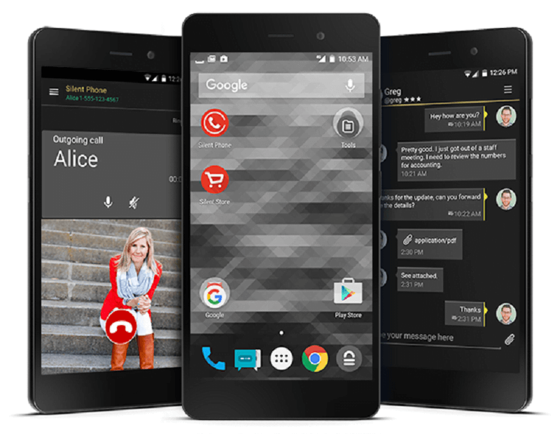 Blackphone 2, Dark, Secure & Privacy Focused Android Smartphone