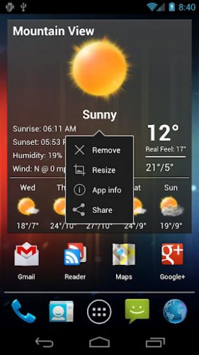Apex launcher