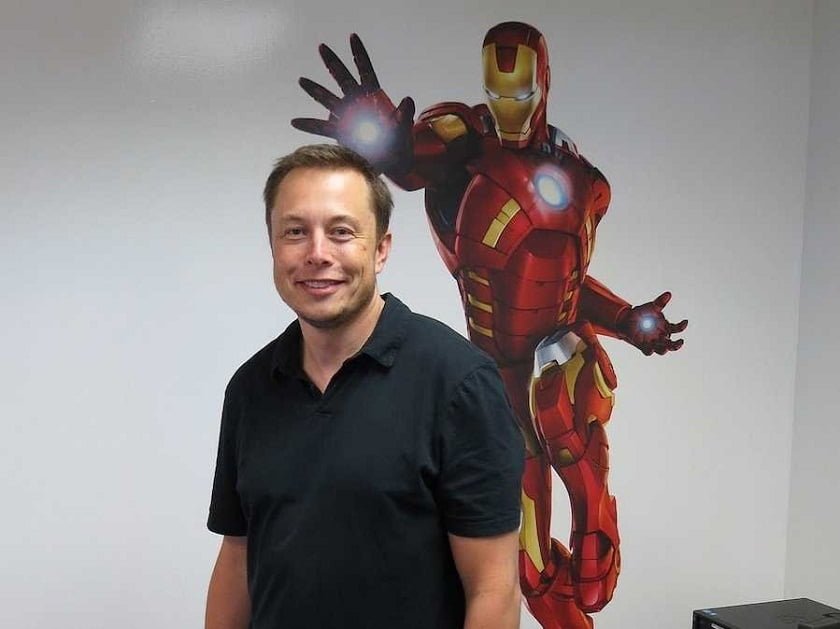 Elon Musk is Iron Man