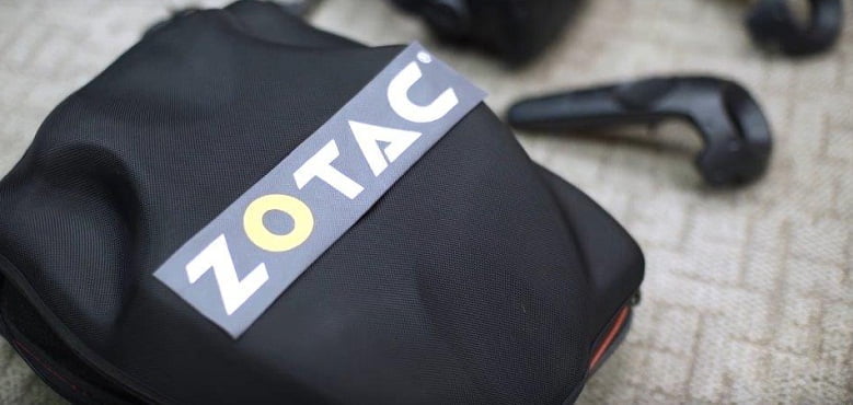 Zotac VR GO backpack specs