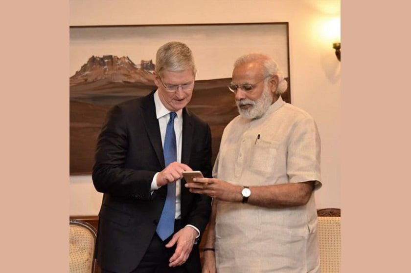 Assembling iphones in india