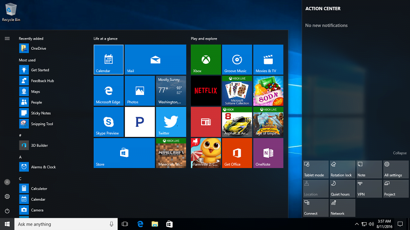 Project Neon Microsoft Windows 10 UI
