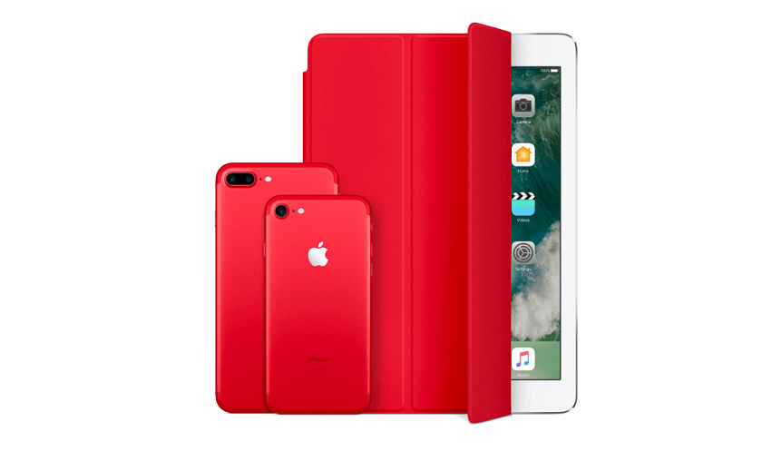 Red iPhone 7