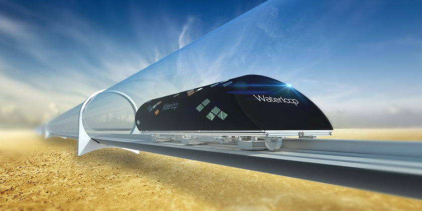 Hyperloop green travel
