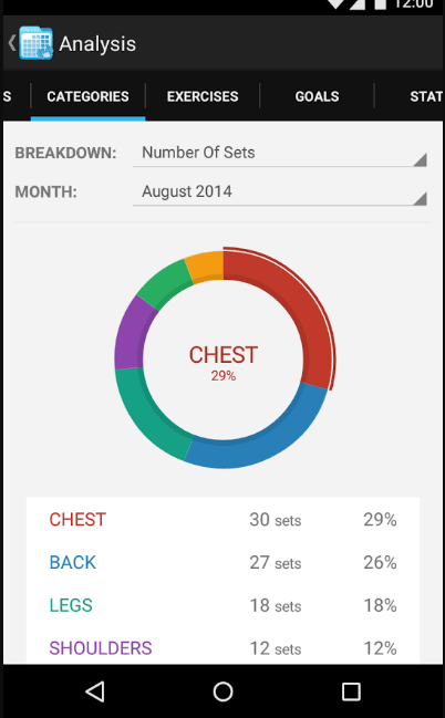 FitNotes fitness app