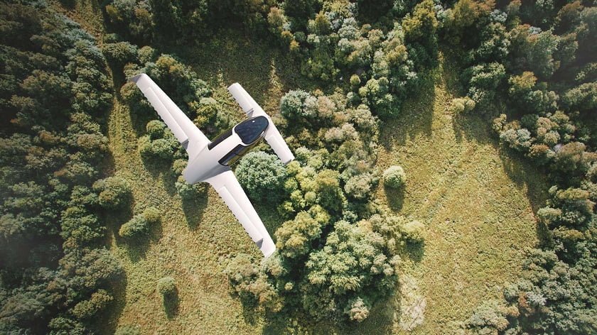 Flying taxi startup