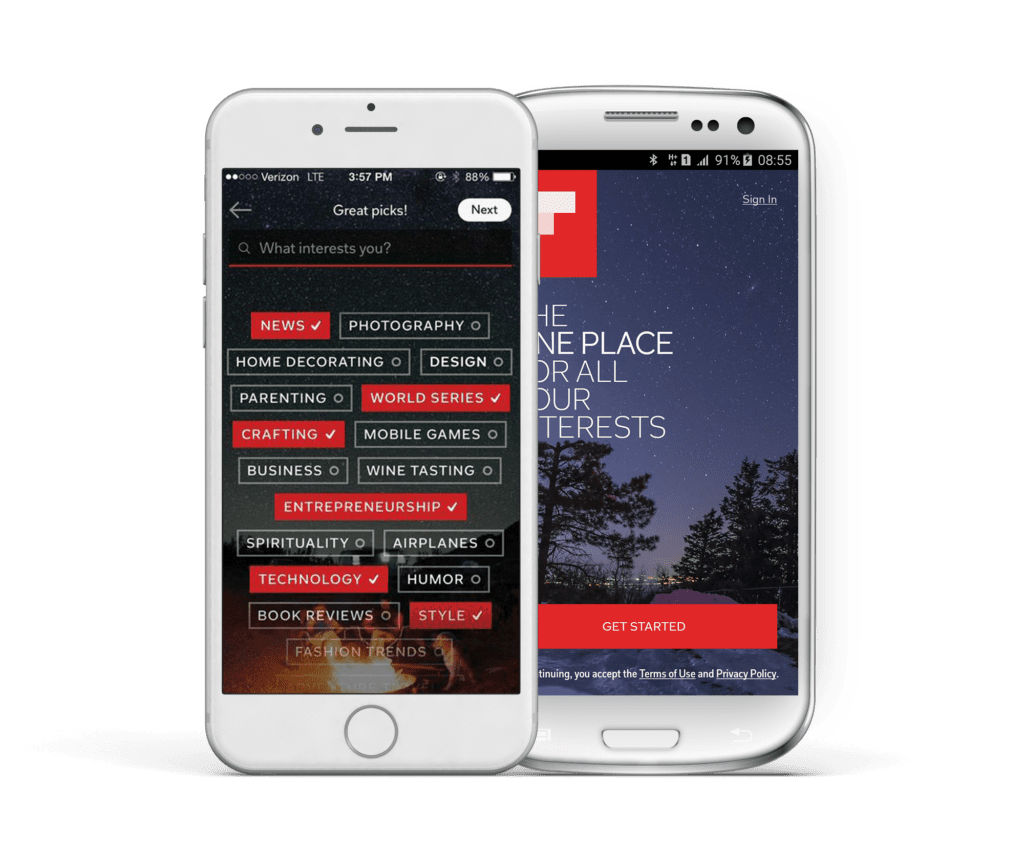 Flipboard app