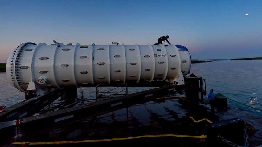 Microsoft underwater datacenter