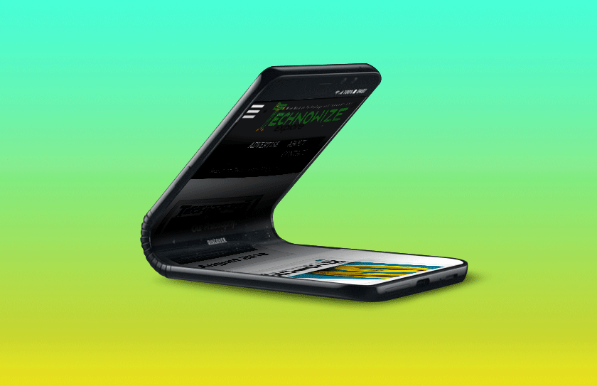 Foldable phone Galaxy F