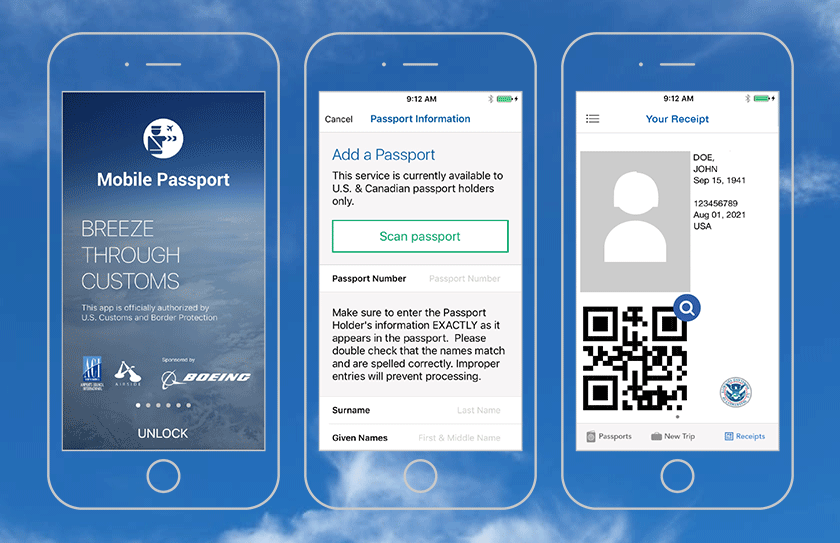 Best travel app Mobile-Passport