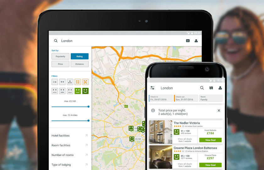 Best travel apps Trivago