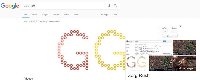 Top Google trick Zerg Gersh