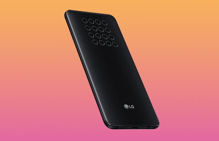 LG smartphone 16 lens camera setup