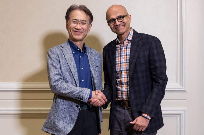 Sony and Microsoft cloud-based games