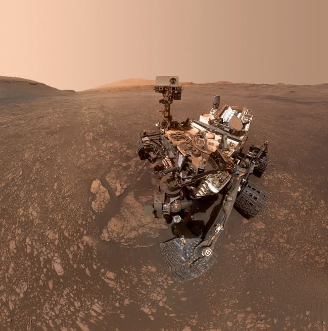 NASA Rover Clouds