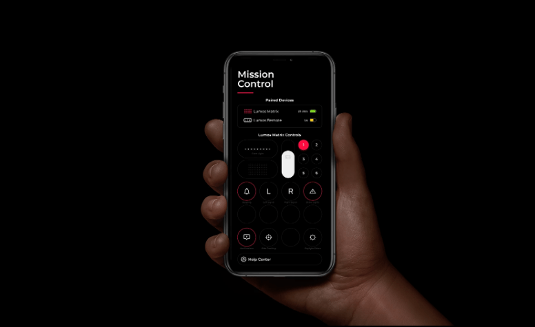 Lumos Matrix Apple Watch app