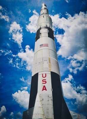 Rocket NASA Saturn V most powerful rocket engine