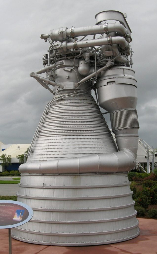 Rocketdyne_F-1 most powerful rocket engines