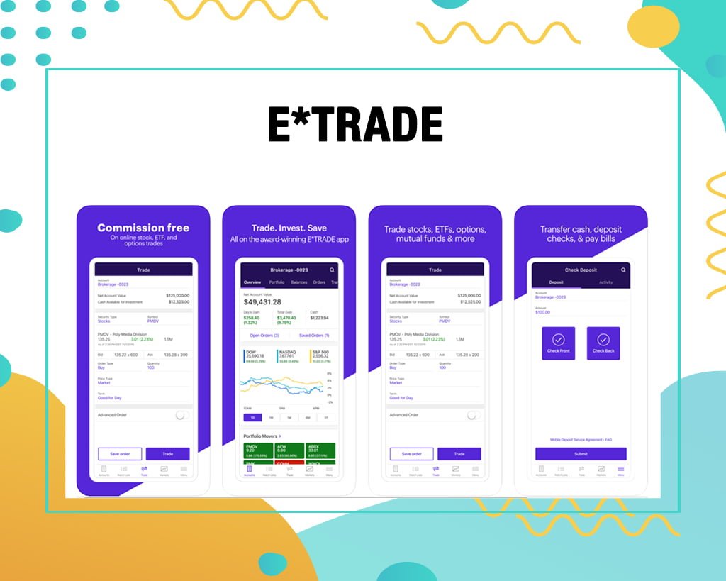 ETRADE Stock Trading App