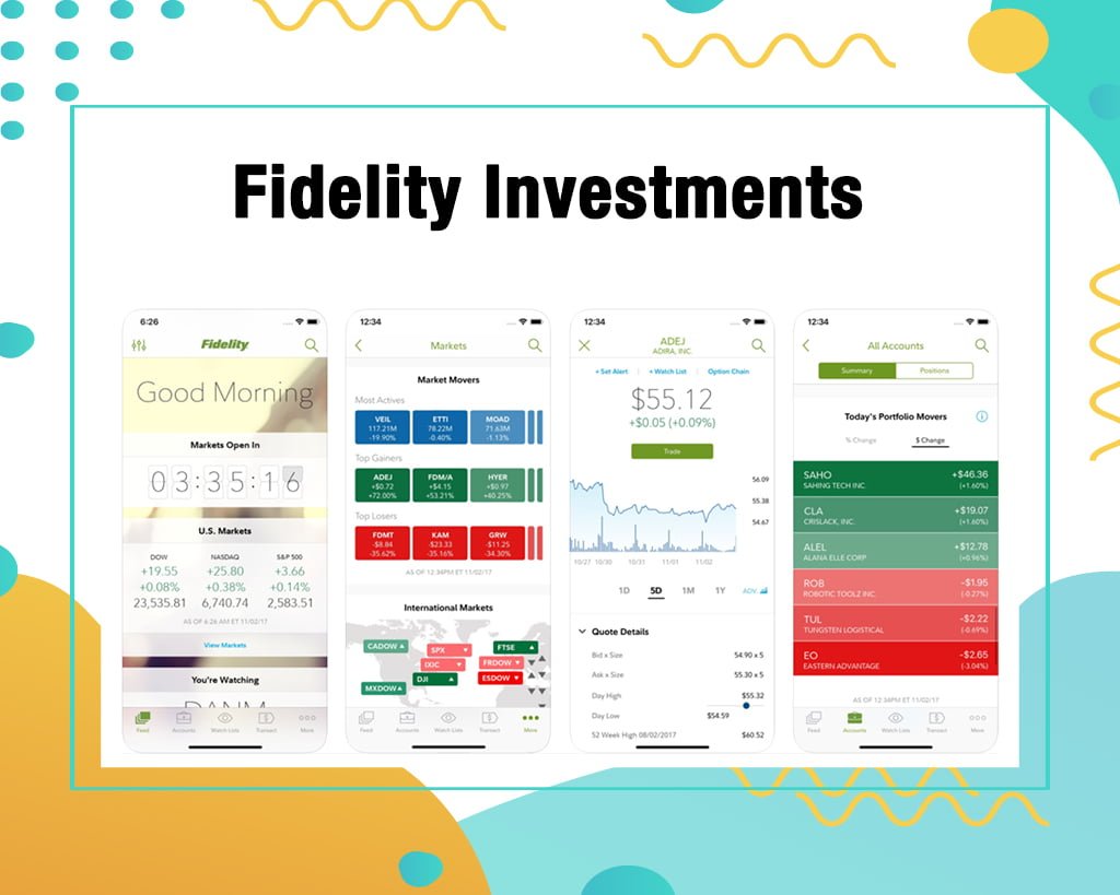 Fidelity Investments Stock Trading App