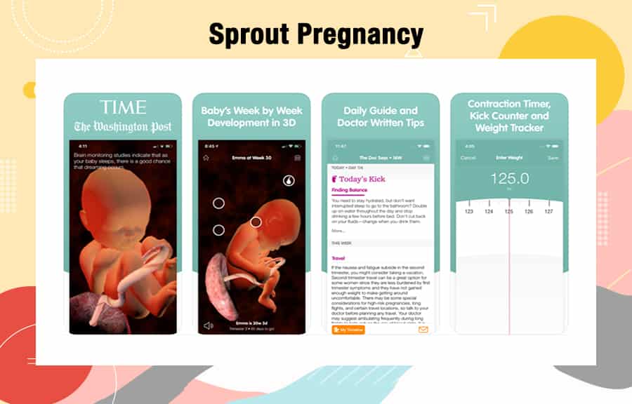 Sprout Pregnancy Tracker Apps 2020