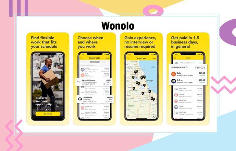 WonoloApp Side Gig Apps