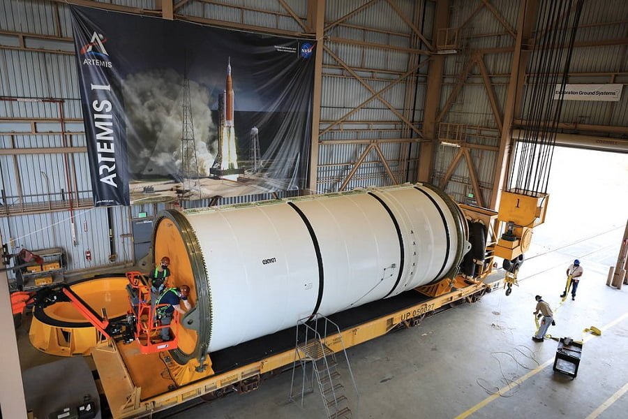 Artemis Missions NASA SLS Solid Rocket Boosters Northrop Grumman