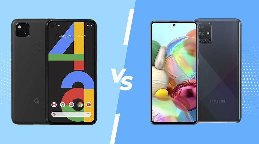 Pixel 4a vs Galaxy A71 