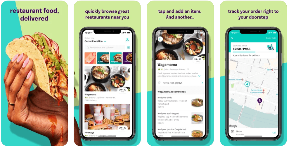 Top and Fast food delivery apps