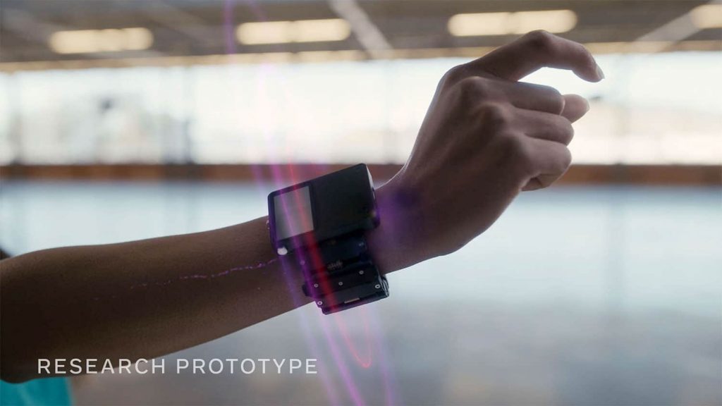 Facebook Wristband AR Controller