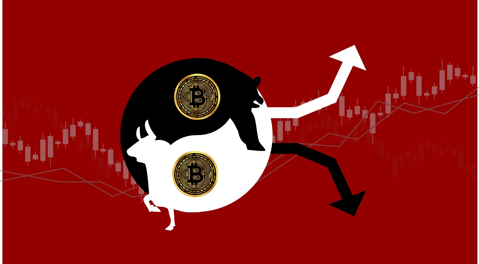 Bitcoin price volatile markets digital cryptocurrency mining
