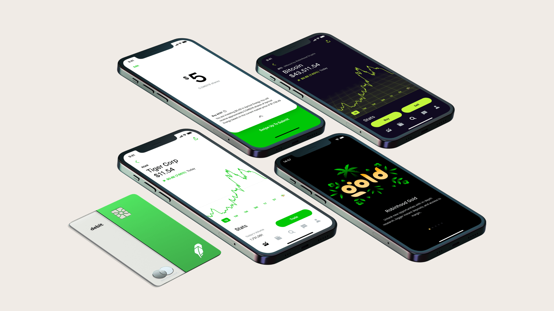 Robinhood Markets build Trade App and Investment App