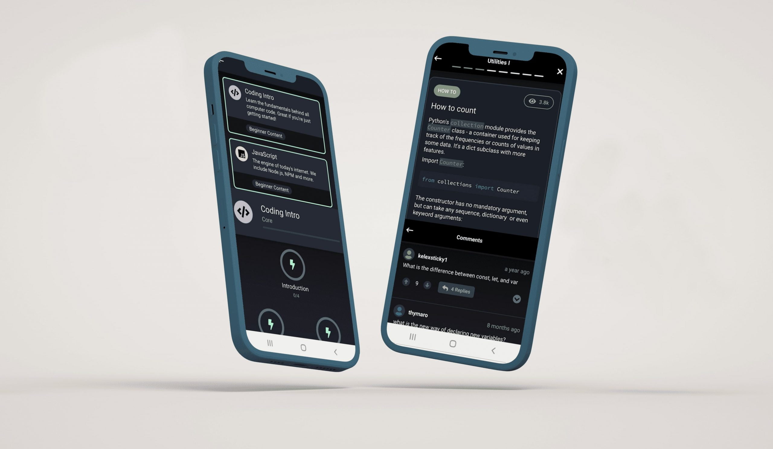 Enki coding app for blockchain