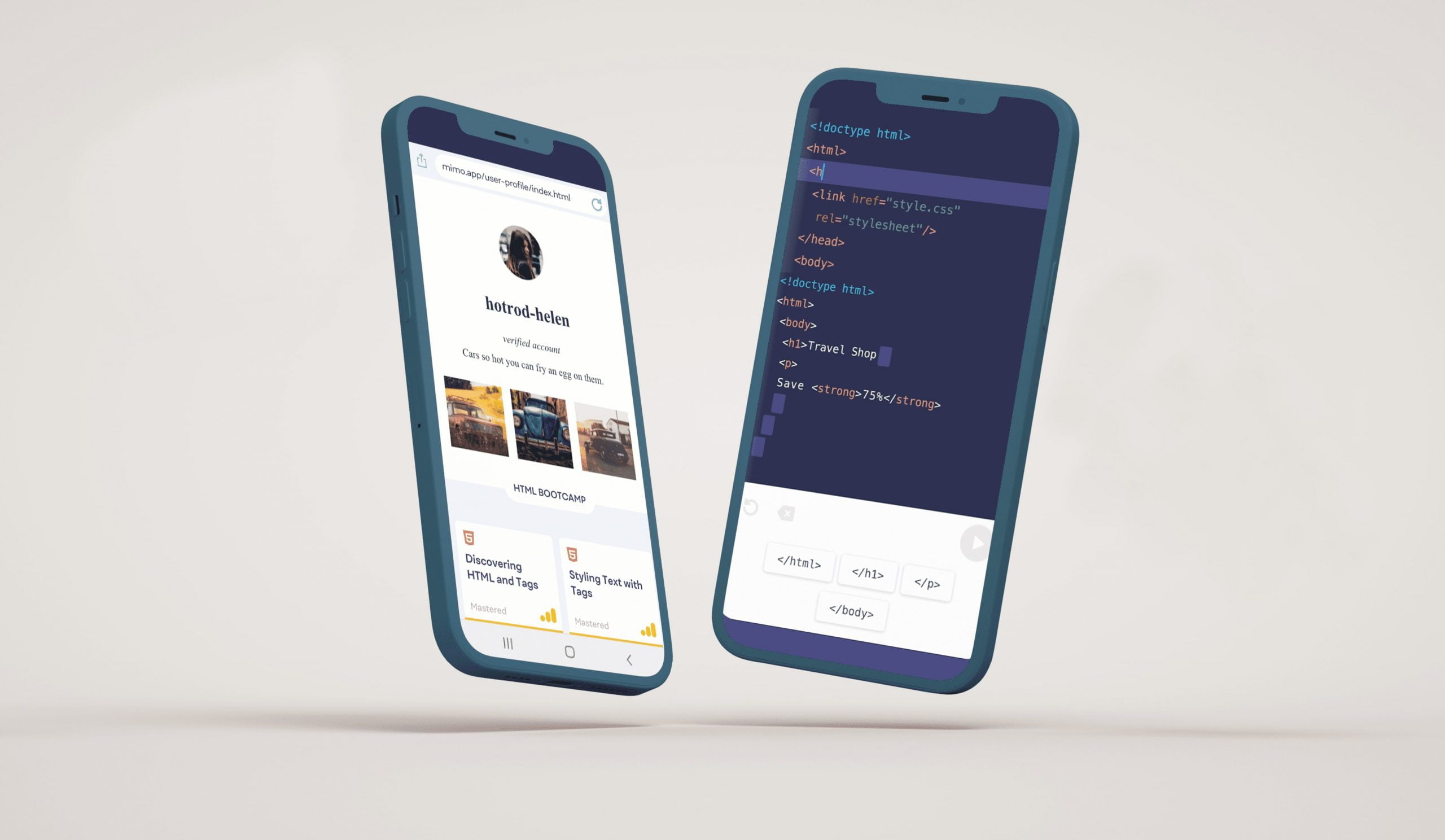 Mimo Coding App to learn programming