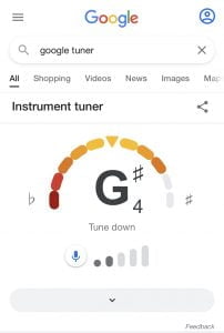 Google Tuner feature tuning app
