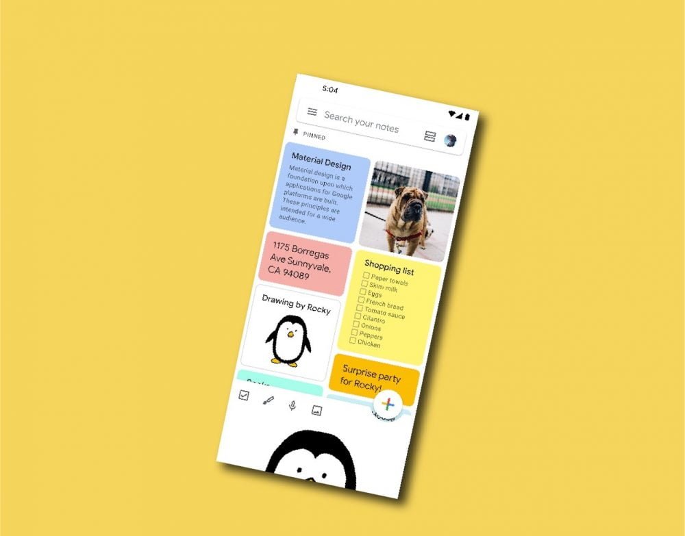 Google Keep Study App