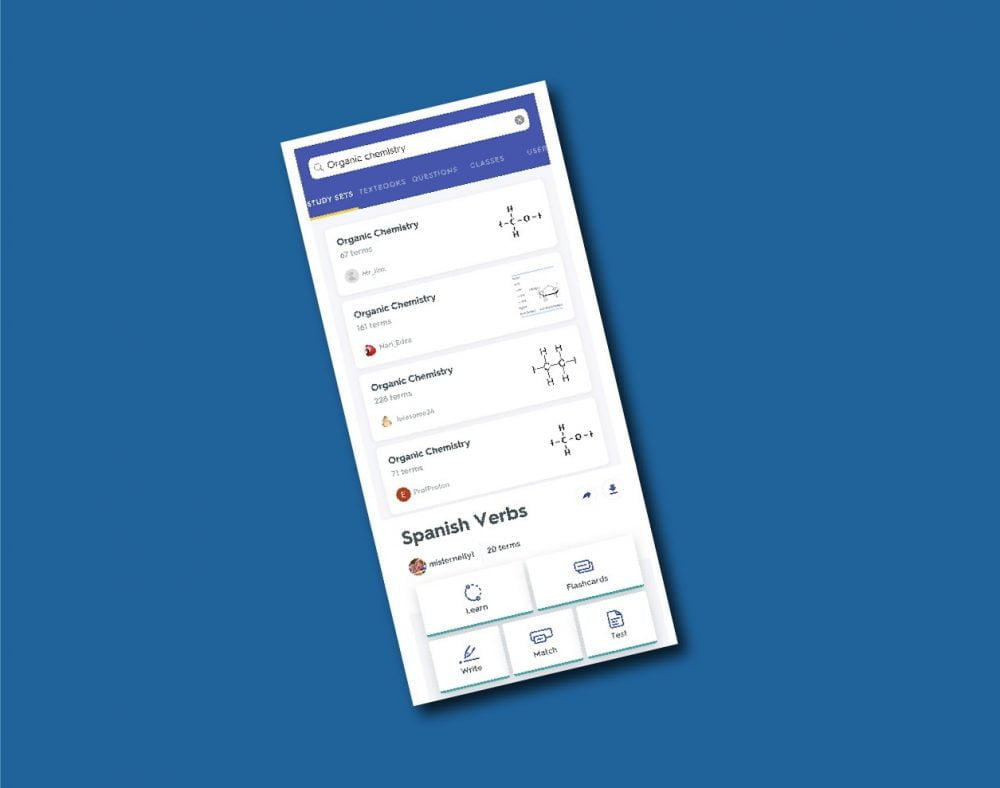 Quizlet Study App