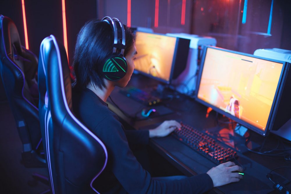 online gaming, video games