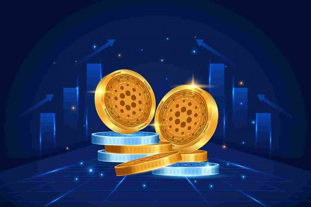 Market value of Bitcoin and Cardano