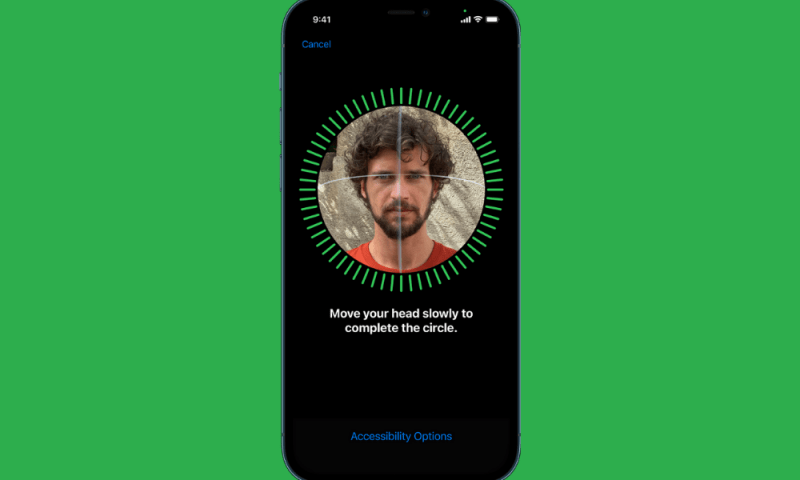 face id with mask