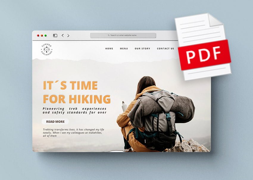 download webpage as pdf