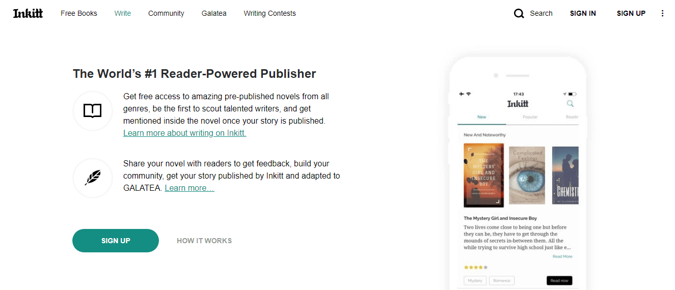 Inkitt App