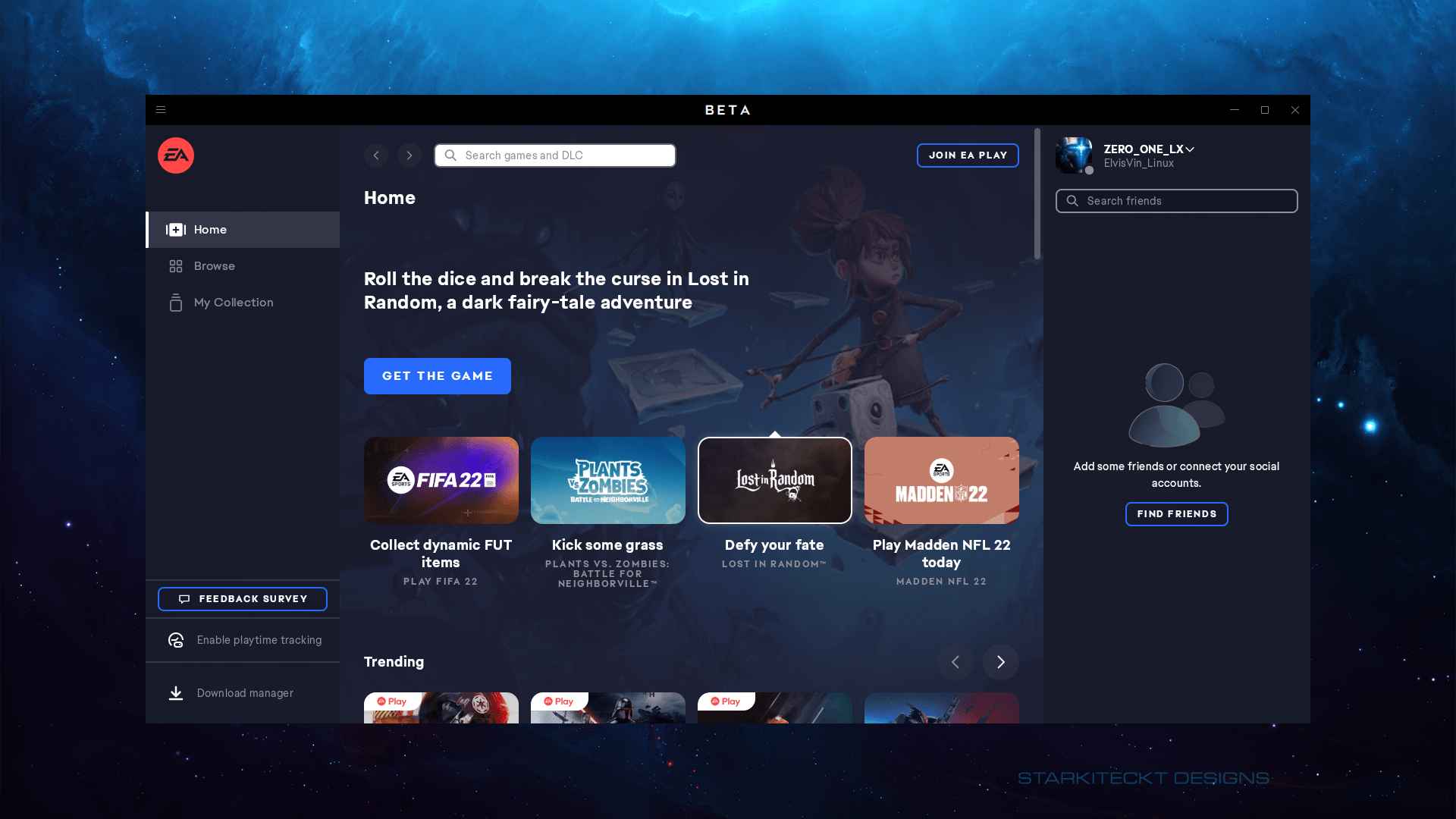 new app by EA
