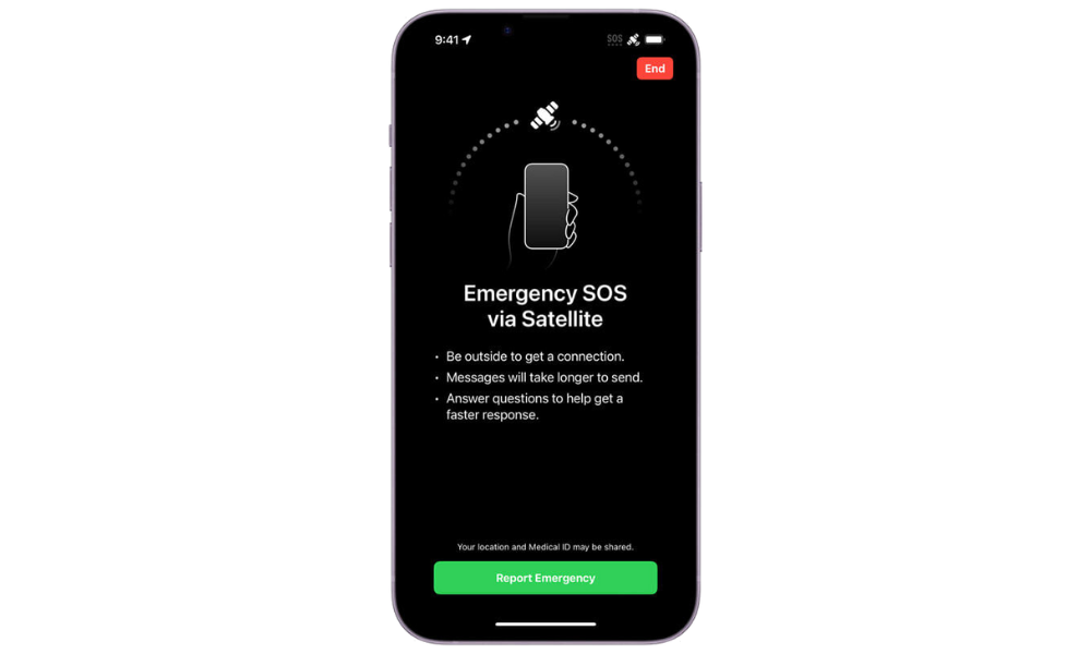 iPhone Emergency SOS