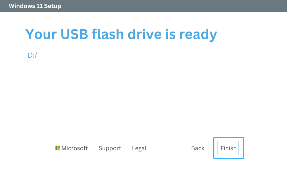 Windows 11 setup