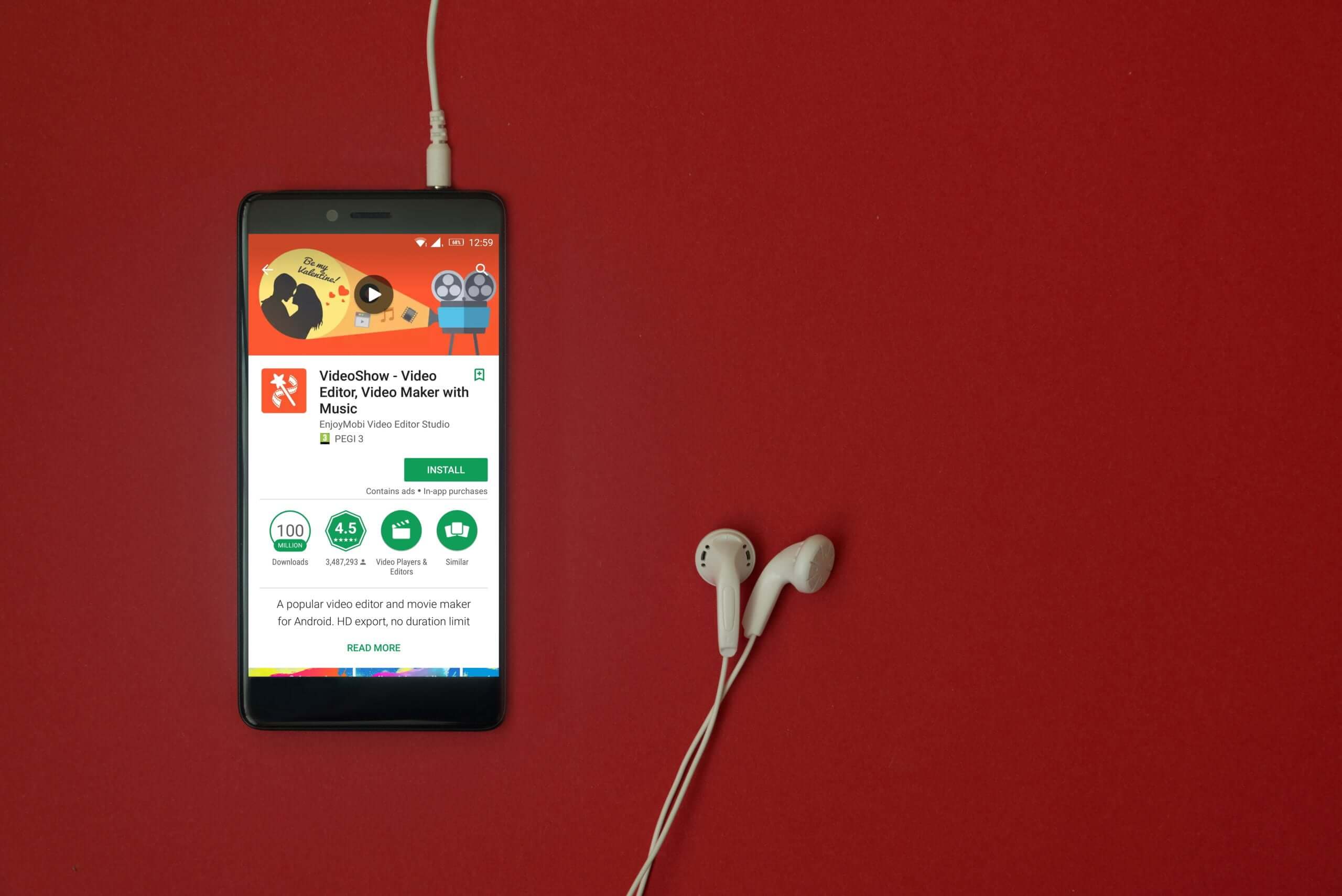 The app for IG reels