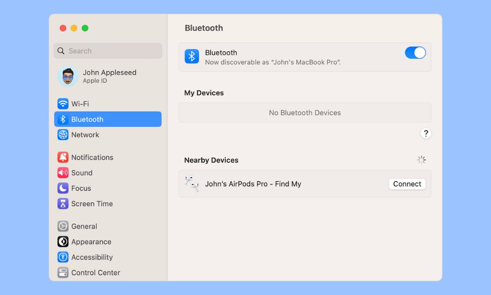 Connect AirPods to Your MacBook
