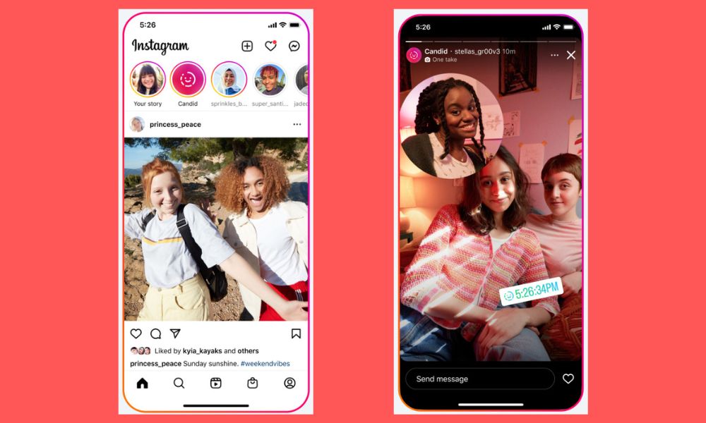 Instagram private notes