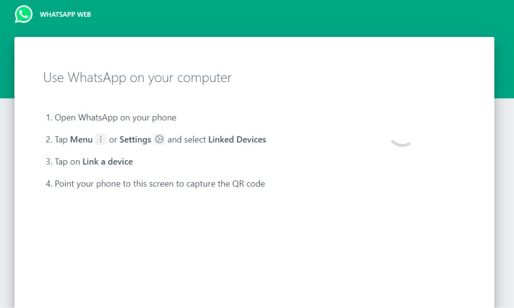How to use whatsapp web