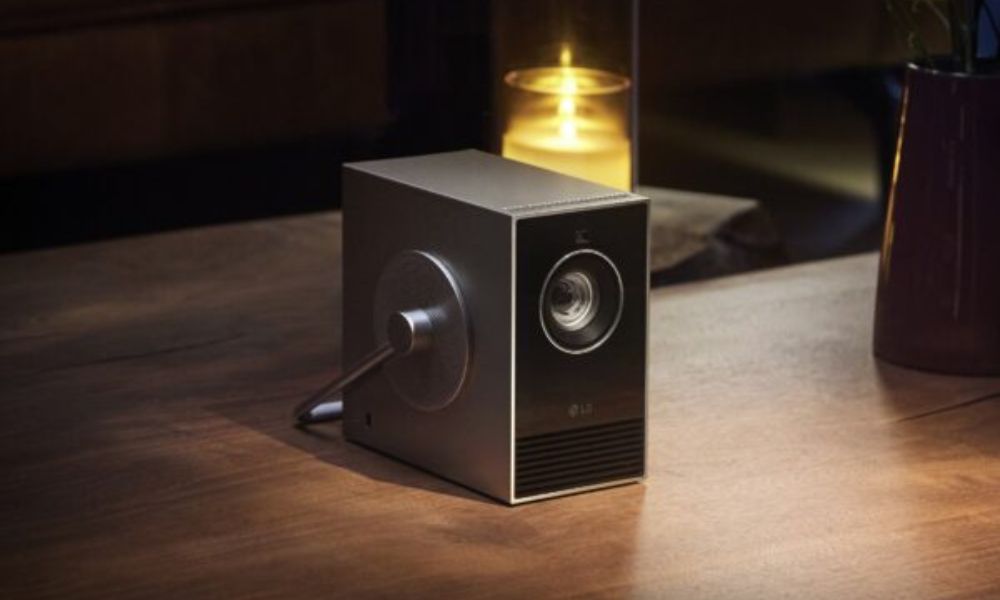 The LG 4K Projector: A “Stylish Interior Accessory” To Transform Your Home